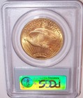 1926-s  20 San Francisco St Gaudens Double Eagle Pcgs Ms64    
