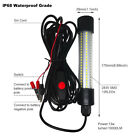 5000000lumens 12v 126 Led Green Underwater Fishing Light Lamp Fish Attract