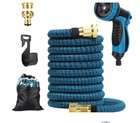 Expanding Expandable Flexible Garden Water Hose W Spray Nozzle 25  50  75  100ft