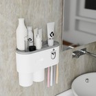 Toothbrush Holder Wall Mounted Automatic Toothpaste Dispenser Squeezer Kit Sa   