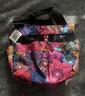 Vera Bradley Multicolor Floral Tote Bag Zip Closure Inner Pockets Travel Small