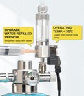 2 4 L Aquarium Co2 System Generator Carbon Dioxide Reactor Kit With Solenoid    