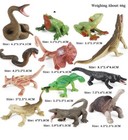 12pcs Snake Crocodile Animal Toy Pvc Action Figure Doll Kids Toys Party Gifts