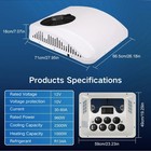 12v Rooftop Air Conditioner Electric Roof Ac Unit Fit Motorhome Truck Rv Caravan