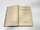 Antique 1835 Montferrier Dictionnaire Sciences Mathematiques French Leather
