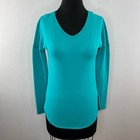 Nwt Ivivva Mindful Moment Long Sleeve Tee Teal Green Loose Fit Rulu New Girls 12