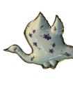 3 Vintage Norcrest Sweet Violets Bird Wall Hanging Gold Accents 6 913