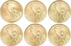 2016 P d Presidential Dollar 6 Coin Set Bu Uncirculated Mint State  1