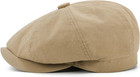 Men s Newsboy Gatsby Hat Cotton Vintage Flat Ivy Cabbie Cap