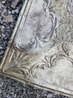 Antique Metal Tin Ceiling Tile 24    X 24  Salvaged Vintage 
