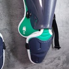 Nike Diamond Elite Catchers Leg Guards Fathers Day 15    Thanks Dad Blue Green