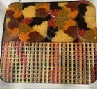Wonder Art 4768 Twilight Latch Hook Rug Wall Hanging Kit Orange Brown Mcm Boho