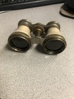 Antique Lamier Paris Small French Brass mother Of Pearl Opera Glasses binoculars