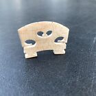 4 4 Violin Maple Bridge Fitted Polished String Parts Fitting Can Be Use Directly
