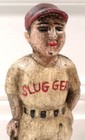 Cast Iron Slugger Cast Iron Still Bank Baseball Player Boy