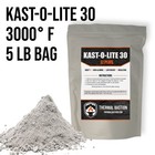 Kast-o-lite 30 Li Plus - 3000  f Refractory Forge Ceramic Fiber Coating Cement