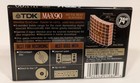 Tdk Ma-x 90 Iec Iv type Iv Metal Bias Audio Cassette Tape  sealed  New Slim Case