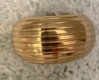 1980s Brass Ribbednapkin Rings Set Of 12 In Original Box And Wrapping
