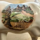 Vintage Ceramic Cow Creamer Wurzburg - Repaired - For Display Only - Sold As-is