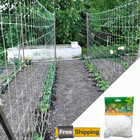 Vintage Jute Rope Plant Trellis Net Climbing Bean Garden Fence Wall Decor Net Us