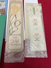 Lot Of Vintage Bookmarks In Sleeves Scented Avon Santa Bears Flowers Balloons