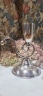 Mid Century Sterling Silver Mrr Mexico Mexican Pair Candlesticks Vintage 