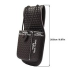 Basketweave Radio Pouch  Universal Radio Holder Pouch For Law Enforcement Duty