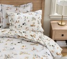 Pottery Barn Kids Riley Sheehey Halloween Organic Cotton Sheet Set   us Stock 