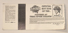 New York Mets Pittsburgh Pirates Night Game Ticket Stub Robinson Win 8 2 1984 