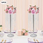 10pcs 55cm Tall Crystal Flower Stand Centerpieces Vase Wedding Party Decor