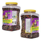 3-d Pet Products Premium Cockatiel Bird Food Seeds  With Probiotics  4 5 Lb 