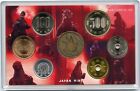 2024 Japan Godzilla 6 Coin   Medal Mint Set Bu Uncirculated 70th Ann  Toho Jp992