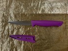 New Tupperware Beautiful Sharp Knife In Bright Purple Color