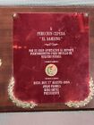 Orlando Cepeda Personally Owned Puerto Rican Sports Baseball Award Plaque