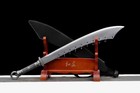 Sharp Nine-ringed Saber Dao Chinese Kung Fu Sword Manganese Steel Broadsword