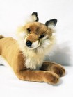 Hansa Red Fox Plush Stuffed Animal Portraits Of Nature Realistic Laying 21in Nwt