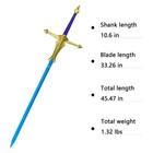 45 47 Inches Pvc Material Twilight Princess Knight Sword Cosplay Props