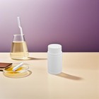 24pcs Plastic Pill Bottles  Medicine Tablet Holder 100ml 3oz - Capsule Storage