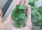 2 5 Oz Green Sea Glass  Beach Glass Lot For Jewelry  Artwork  Crafts
