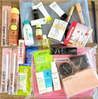 50  Items Mixed Makeup Lot Skincare Travel   Full Size Fragrance Face Mask Purse