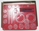 1967 Spirograph Set  401 Used Incomplete Vintage 1960s Kenner Toy Good Condition
