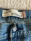 Levi s Men s Blue Denim Jeans Straight Fit Medium Wash Button 5-pocket 36 Waist