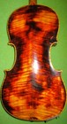Rare Old Antique 1906 Vintage Danish Master 4 4 Violin-huge Warm Sound-free Ship