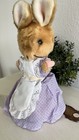 Vintage 1977 Eden Toys Beatrix Potter Hunca Munca Mouse Plush 75th Anniv Tag 8 