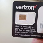 Verizon 5g Sim Card Bulksim Nano For Postpaid   Prepaid Brand New From Verizon