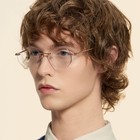 Carin Sienna H  C1 Rose Gold Rimless Titanium Blue Light Glasses