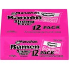  24 Pack  Maruchan Ramen Noodle Soup  Shrimp Flavor Instant Noodles  3 Oz  Pack