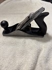 Vintage Stanley Bailey Wood Plane No 4 Smooth Bottom Carpentry Tool Woodworking