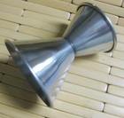 Winco Jigger  1oz X 2oz  S s 1 Oz   2 Oz  Stainless Steel