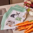 Ulster Weavers Rabbit Vegetable Patch 100  Cotton Tea Towel 29  X 19  Easter